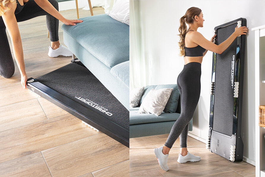Walking Pad 4.0: Platzsparend Verstaubar